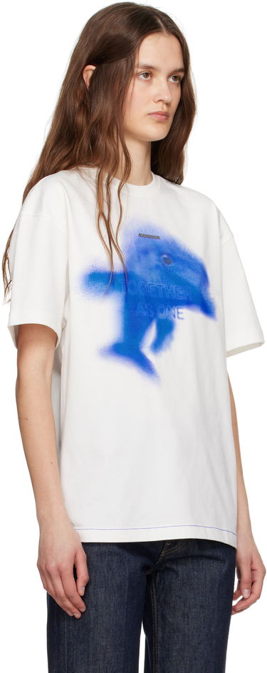 Majica kratkih rukava ADER ERROR ADER error Together As One Graphic T-Shirt Bijela | BO01SSTS0105OW, 4
