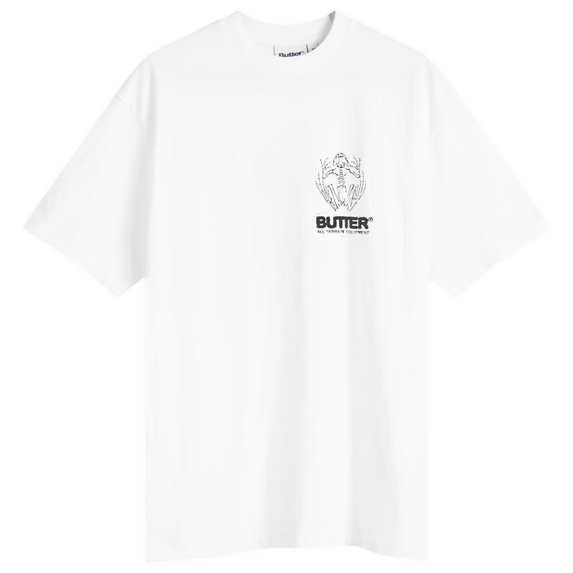 Majica kratkih rukava Butter Goods Fossil Graphic Tee, Size Large Bijela | BG252113-WHT