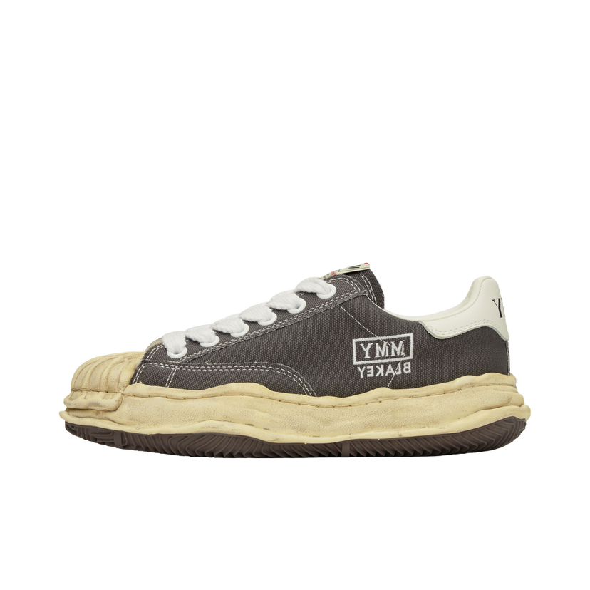 Tenisice i cipele Maison MIHARA YASUHIRO Blakey OG Dyed Sole Canvas Low-Top Siva | A13FW728