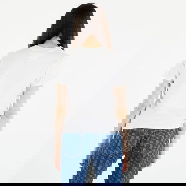 Majica kratkih rukava Tommy Hilfiger TOMMY JEANS Regular Color Serif T-Shirt Bijela | DW0DW15447 YBR, 1