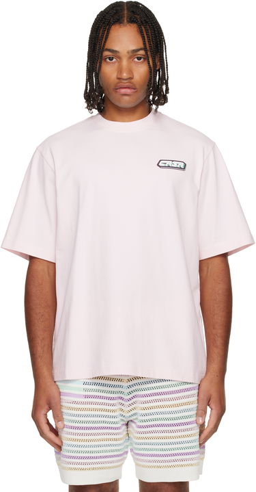 Majica kratkih rukava Casablanca 'Casa' Racing Oversized Short Sleeve T-shirt Ružičasta | M-AW25-JTS-044-01, 0