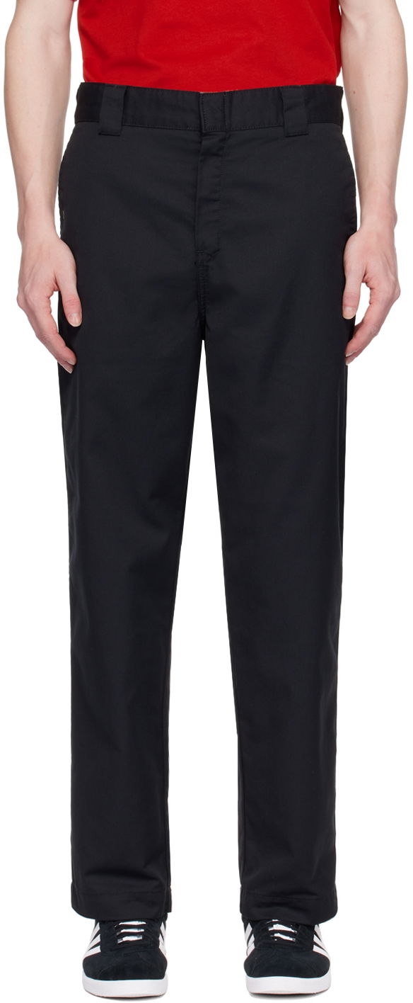 Hlače Carhartt WIP Black Craft Workwear Pants Crna | I027965