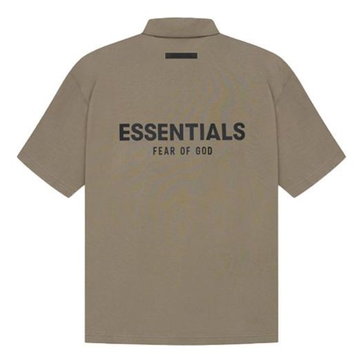 Polo majica Fear of God Essentials SS21 Polo Zelena | FOG-SS21-550