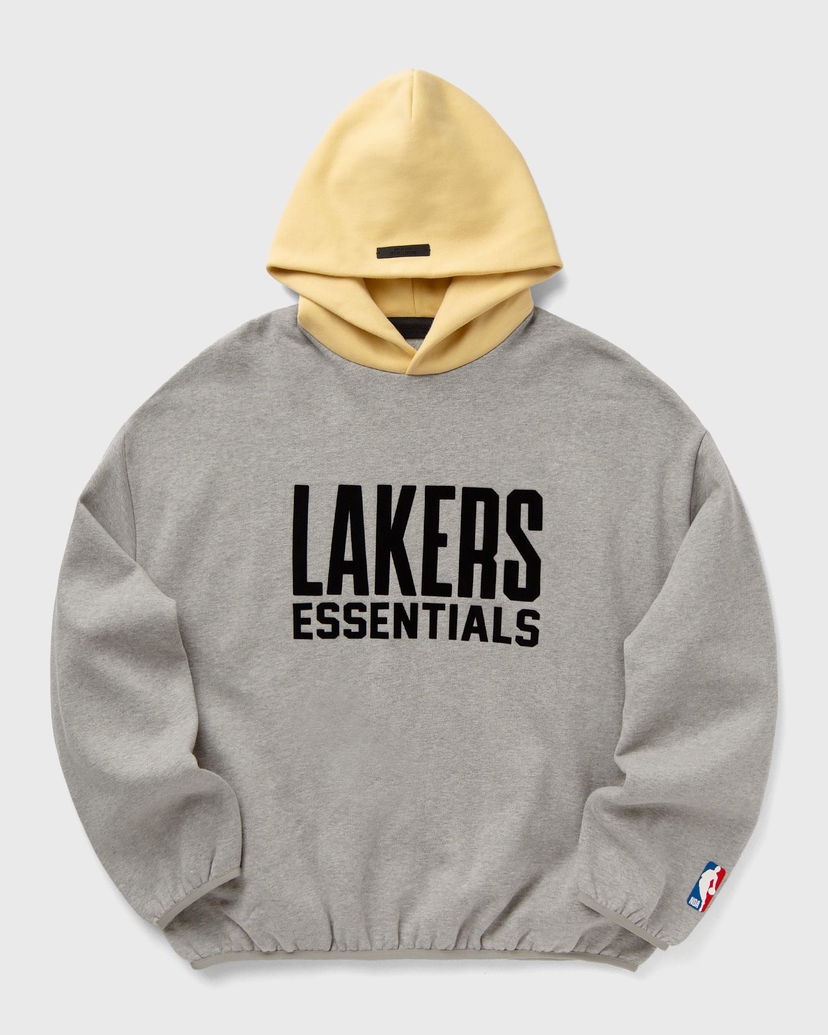 Dukserice Fear of God Fear of God Essentials Los Angeles Lakers Pull Over Hoodie Siva | 192AL246305F