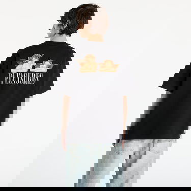 Majica kratkih rukava Pleasures Dynamic Short Sleeve Crewneck T-Shirt with Cherub Graphic Crna | P25F046-BLACK, 2