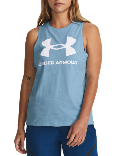 Majica bez rukava Under Armour Live Plava | 1356297-490