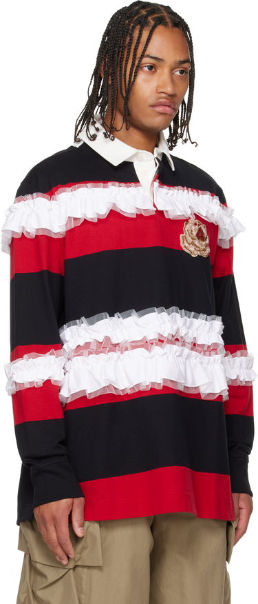 Polo majica Simone Rocha Simone Rocha Ruffle Rugby Polo Višebojno | 5360B 1282, 1