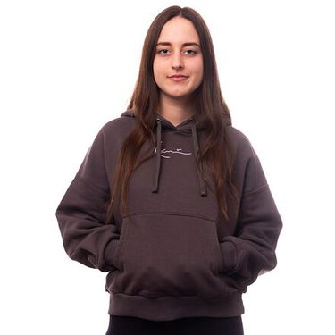 Dukserice Karl Kani Small Signature Essential Os Hoodie Smeđa | KK6128486, 0