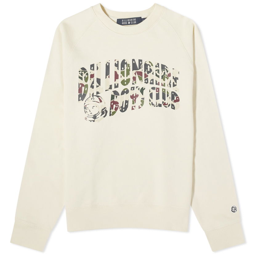 Dukserice BILLIONAIRE BOYS CLUB Duck Camo Arch Logo Crew Sweat "Cream" Bež | B23428-CRM