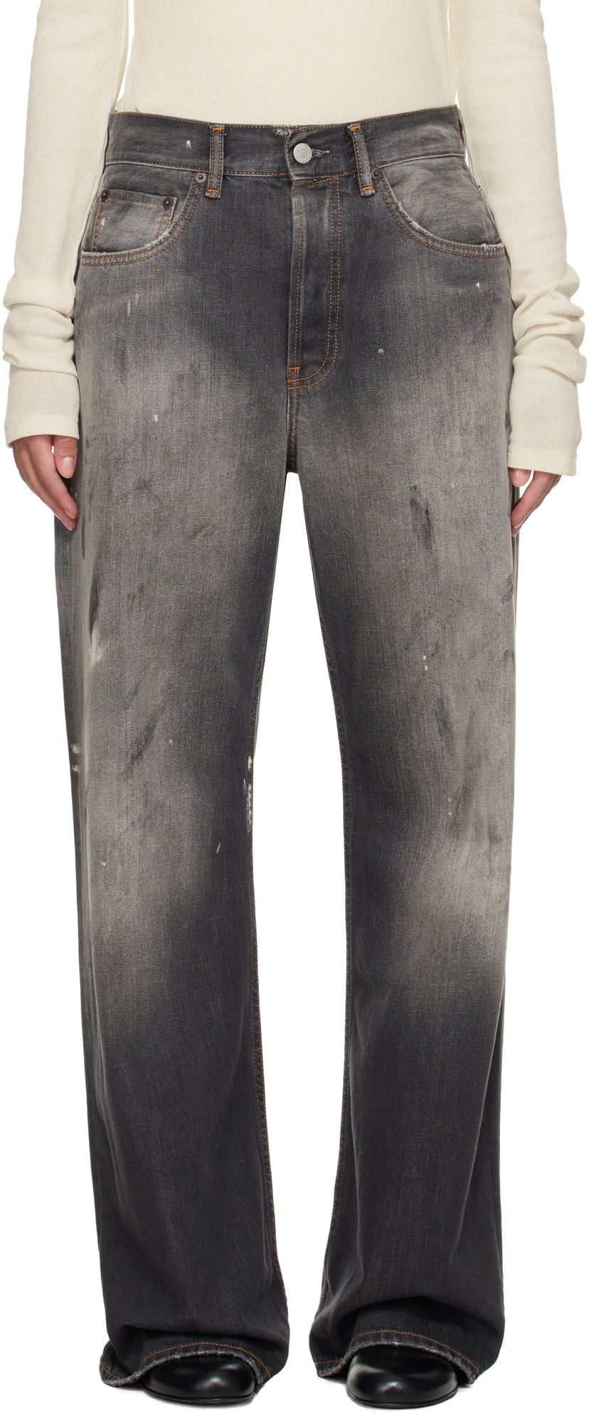 Jeans Acne Studios Acne Studios Loose Fit Jeans Siva | A00513-