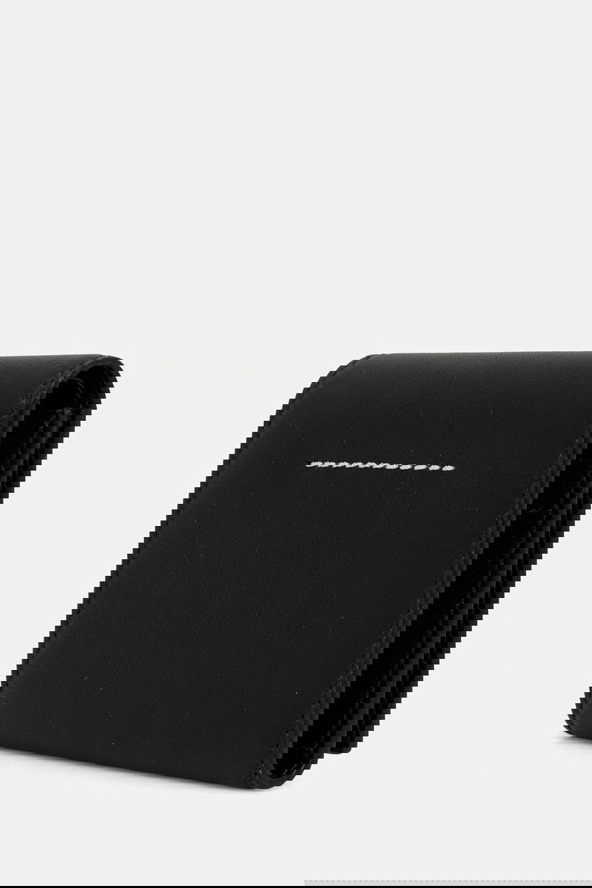 Novčanik Maison Margiela MM6 Maison Margiela Numeric Logo Leather Wallet Crna | SA6UI0030.P8332.T8013, 1