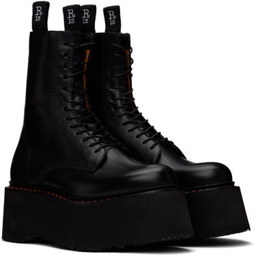 Odjeća R13 R13 Double Stack Platform Boots Crna | R13WS026-S001A, 3