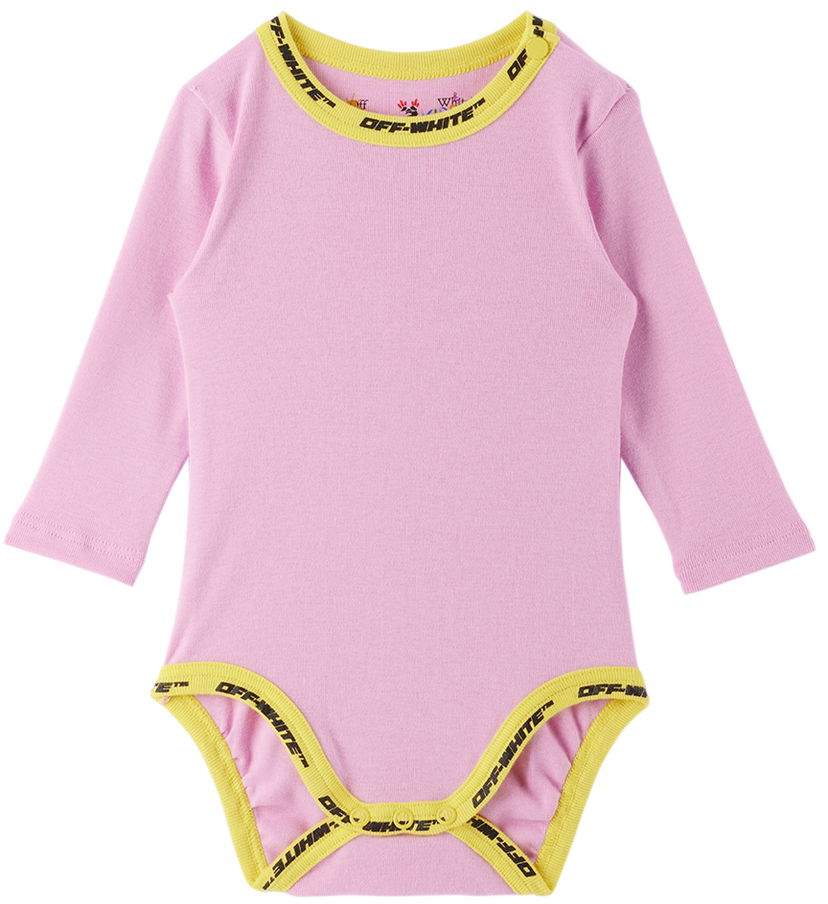 Body Off-White Industrial Trim Bodysuit Ružičasta | OGX2001F22JER0013018