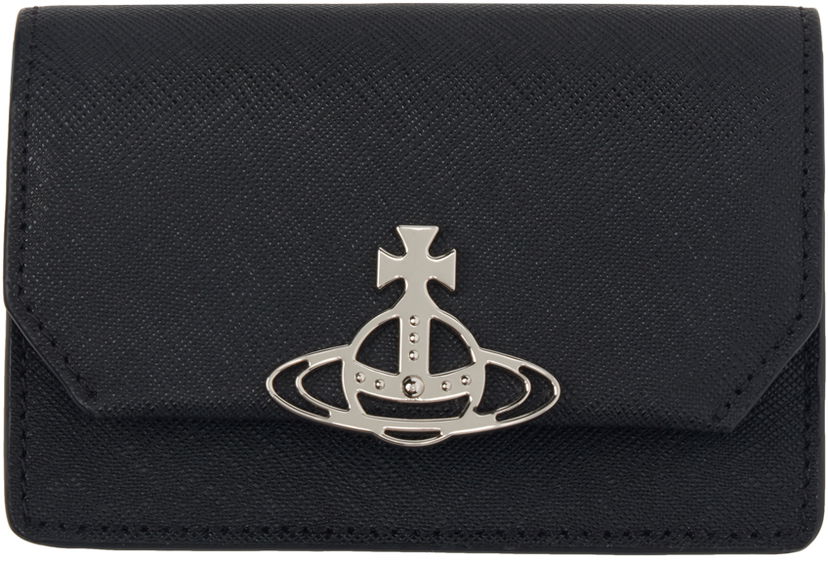 Odjeća Vivienne Westwood Black Business Card Holder Crna | 5115002OW-L001N-