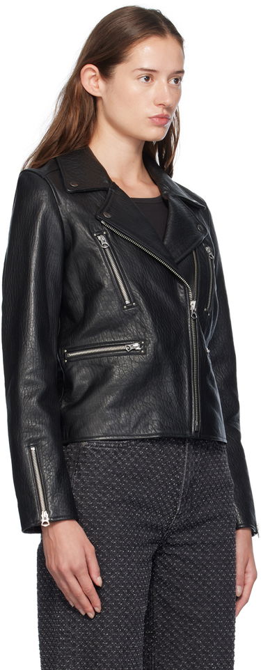 Jakna rag & bone rag & bone Arrow Leather Jacket Crna | WAW24F2012BU12, 1