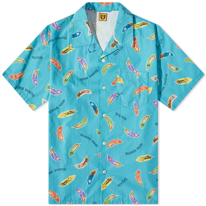 Košulja Human Made Feather Aloha Vacation Shirt Plava | HM25SH015-BL