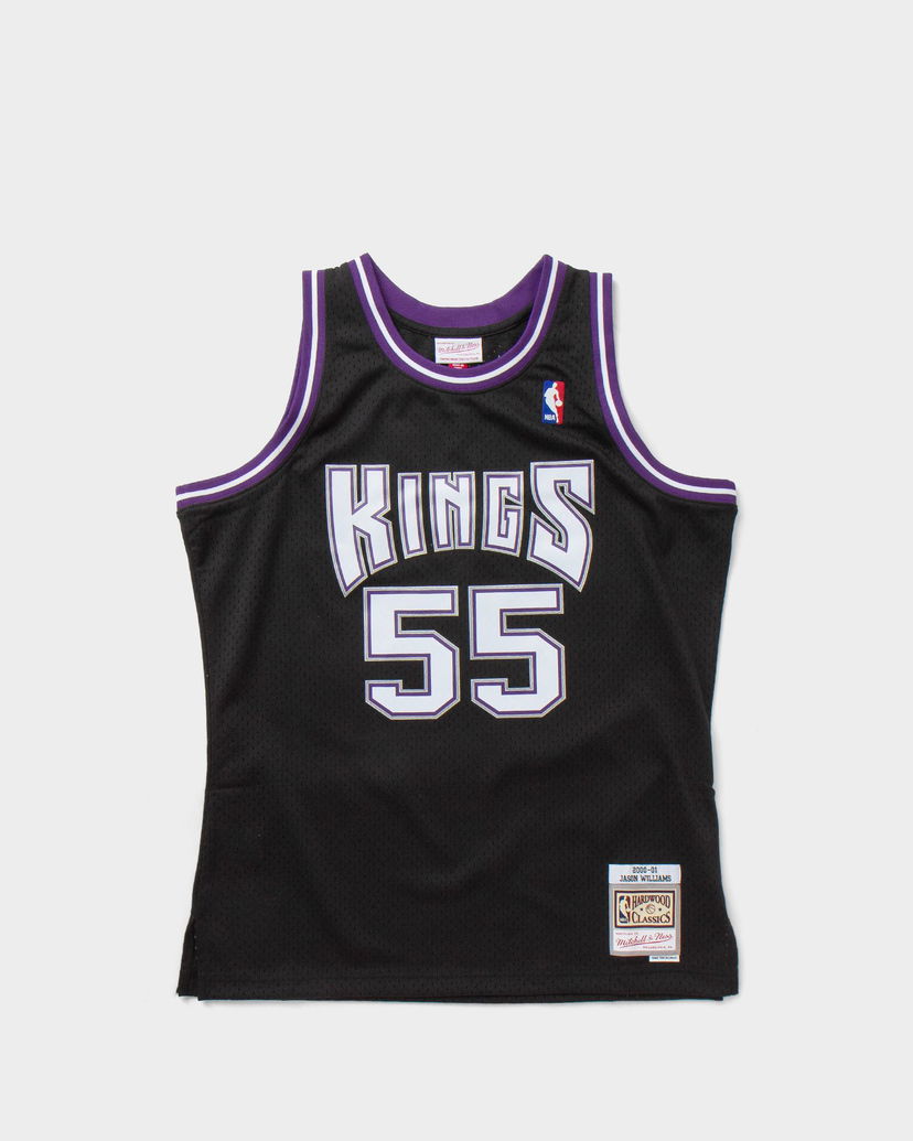 Dres Mitchell & Ness NBA Swingman Jersey Sacramento Kings Road 2000-01 Jason Williams #55 Crna | SMJYGS18206-SKIBLCK00JWI