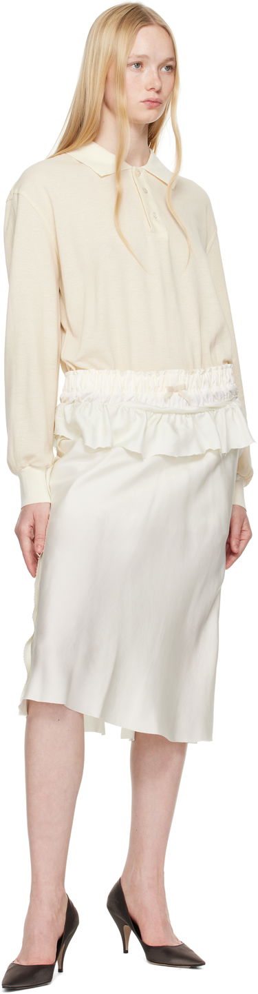 Suknja Maison Margiela Maison Margiela Paneled Midi Dress Bijela | S51DD0037 MTJ030, 3