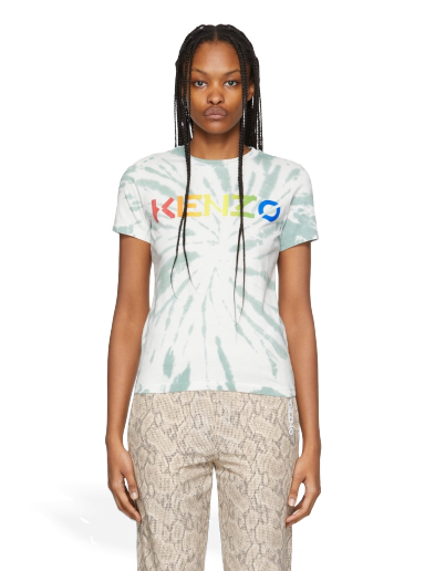 Majica kratkih rukava KENZO Cotton T-Shirt Zelena | FC52TS8544SA