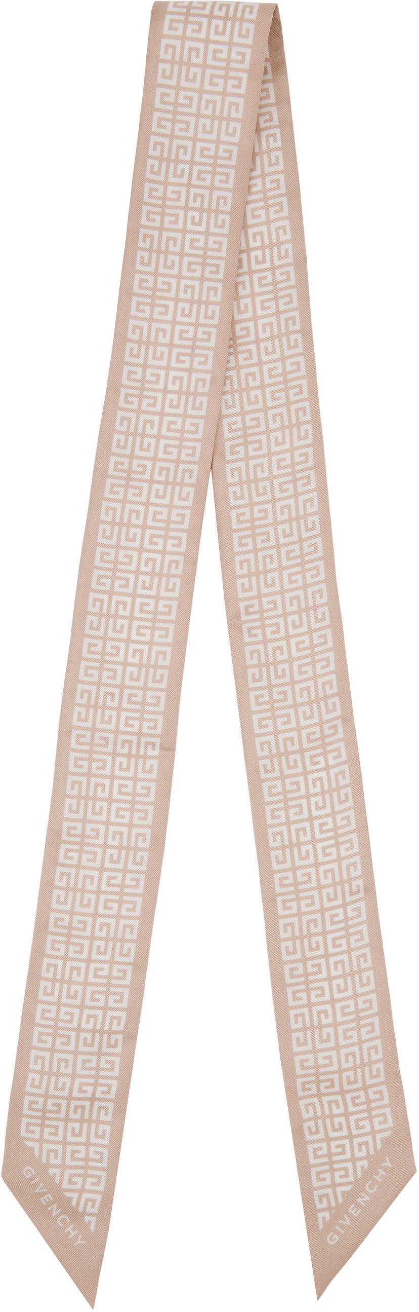 Šal Givenchy Silk Scarf Bež | BG00AXG002053