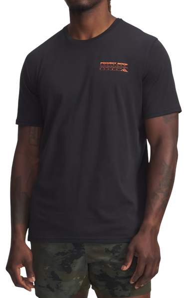 Majica kratkih rukava Under Armour Project Rock Q4 1 Short Sleeve Graphic T-Shirt Crna | 6005034-002, 0