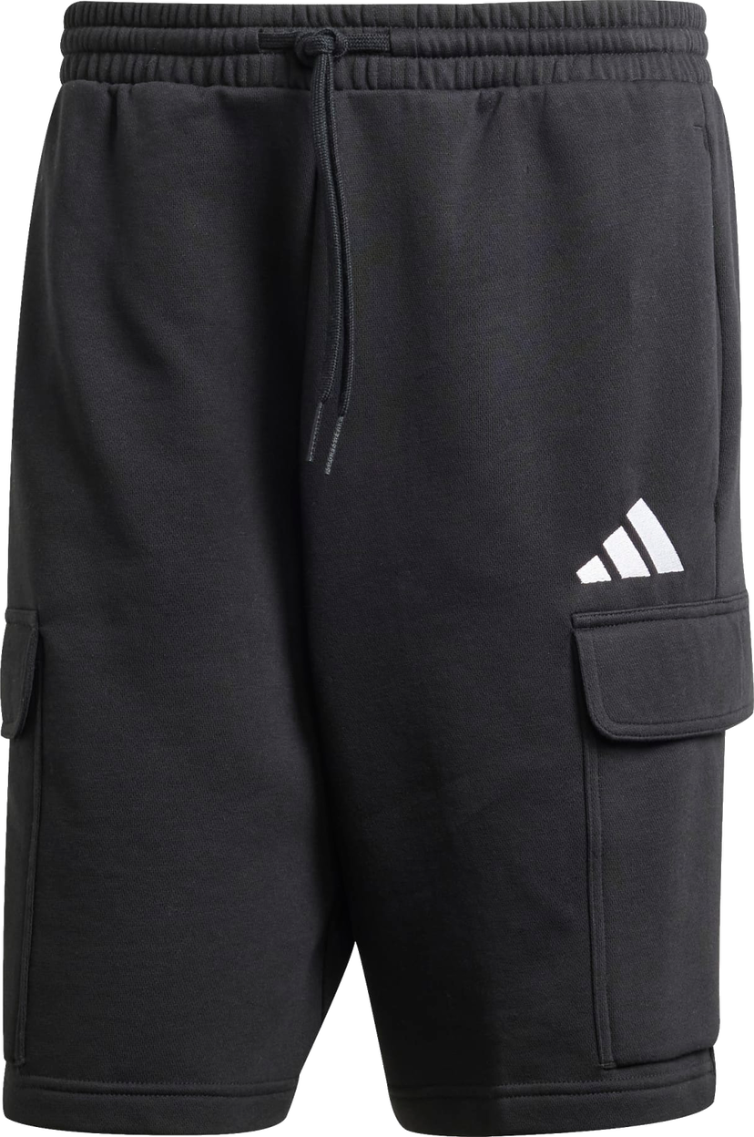Kratke hlače adidas Originals Essentials Feelcozy Fleece Cargo Shorts Crna | je3869