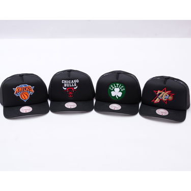 Kapa Mitchell & Ness Mitchell & Ness Chicago Bulls Hidden Trucker Snapback Crna | HT11408-CBUBLCK, 3