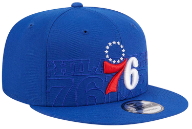 Kapa New Era New Era Philadelphia 76ers Draft 9Fifty Snapback Cap Plava | 60360913-60360913, 2