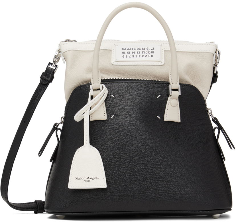 Torba za rame Maison Margiela 5AC Classic Mini Bag Crna | SB1WG0058 P6423