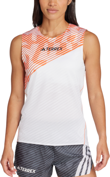 Majica bez rukava adidas Performance Terrex Techrock Pro Tank Top Bijela | jx5189, 0