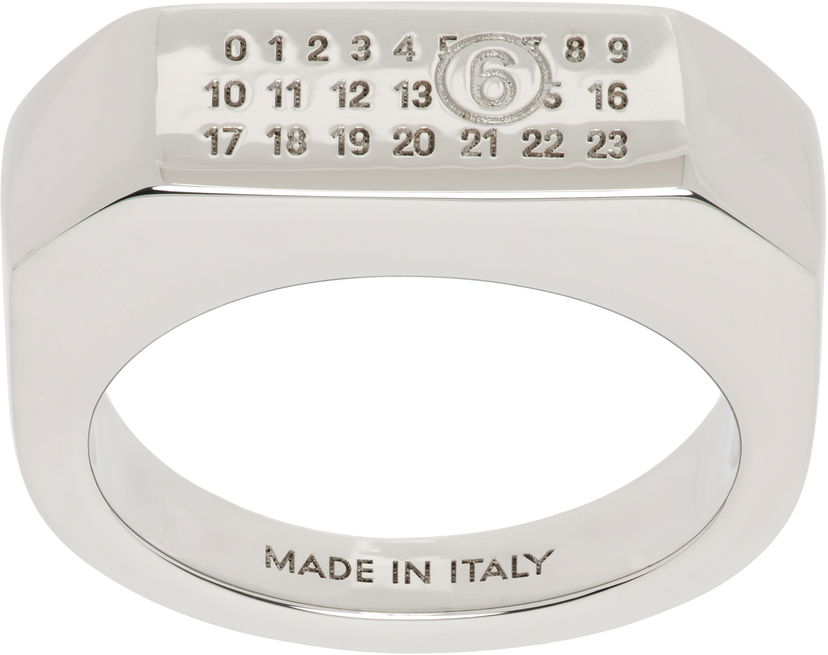 Prsten Maison Margiela MM6 Maison Margiela Numeric Ring Metalik | SM7UQ0076 P6469