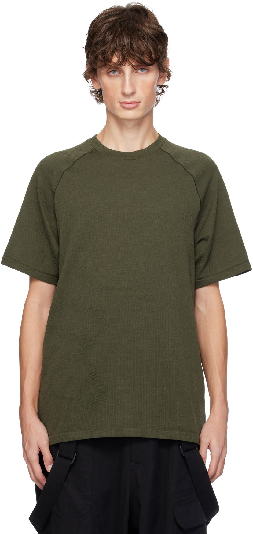 Majica kratkih rukava Y-3 Run T-shirt Zelena | IW9994