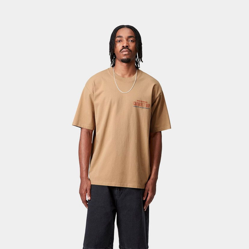 Majica kratkih rukava Carhartt WIP Carhartt WIP Arcan Short Sleeve T-Shirt Smeđa | I035209_9