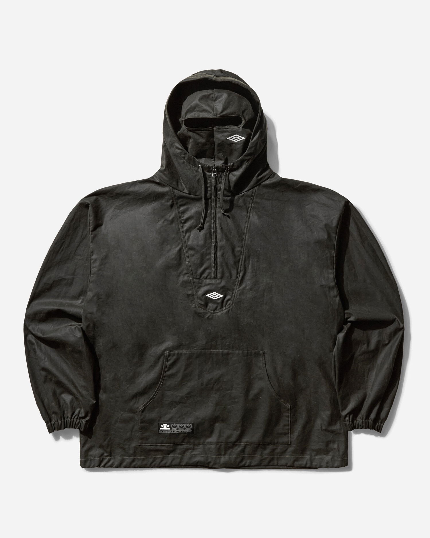 Jakna Umbro Masked Waxed Anorak Crna | UBMW0332FA207 GRN0010, 1