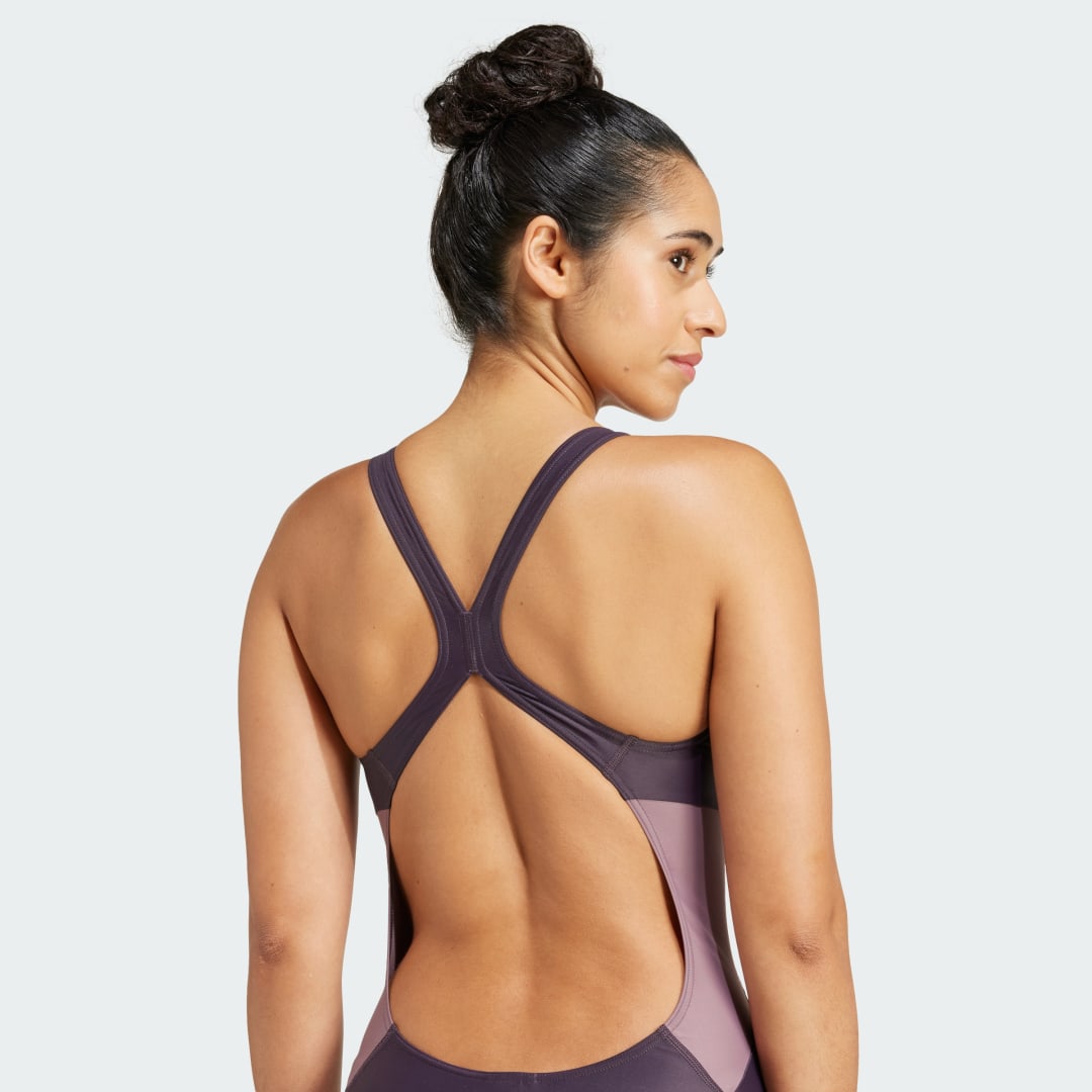 Kupaći kostimi adidas Performance Colorblock C-Back Ljubičasta | IW6025, 1