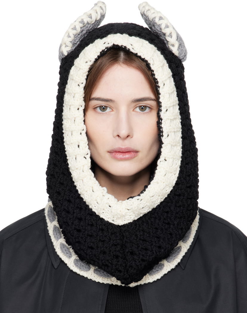 Šešir Marni Marni Wool Ears Balaclava Višebojno | ACMC0167Q0 UFWH26