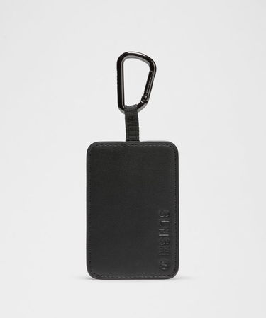 Privjesci za ključeve lululemon Leather Alternative Tag with Carabiner SLNSH Collection Crna | prod11870532, 0