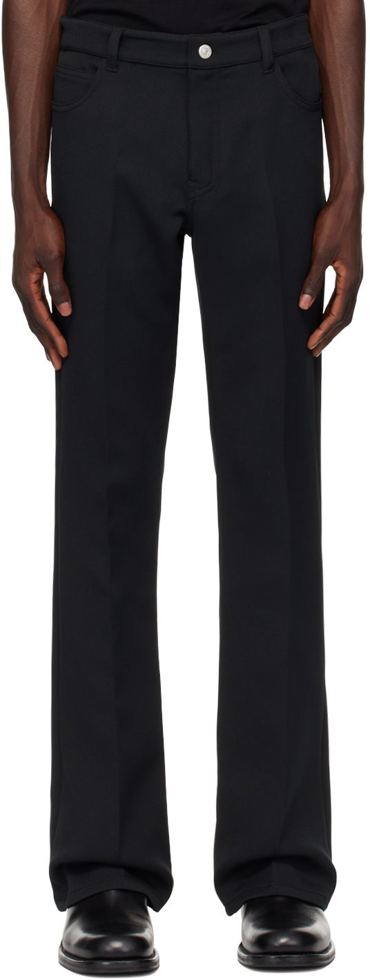 Hlače Courrèges Signature 70's Bootcut Trousers Crna | VESCPA021PL0007