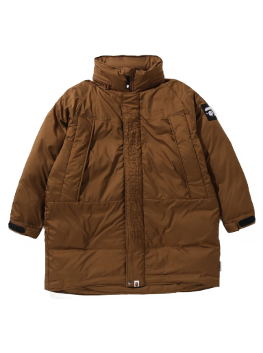 Jakna BAPE Long Relaxed Fit Down Jacket Bež | 1I80-144-005