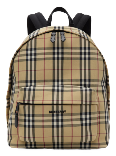 Ruksak Burberry Beige Check Bež | 8069749