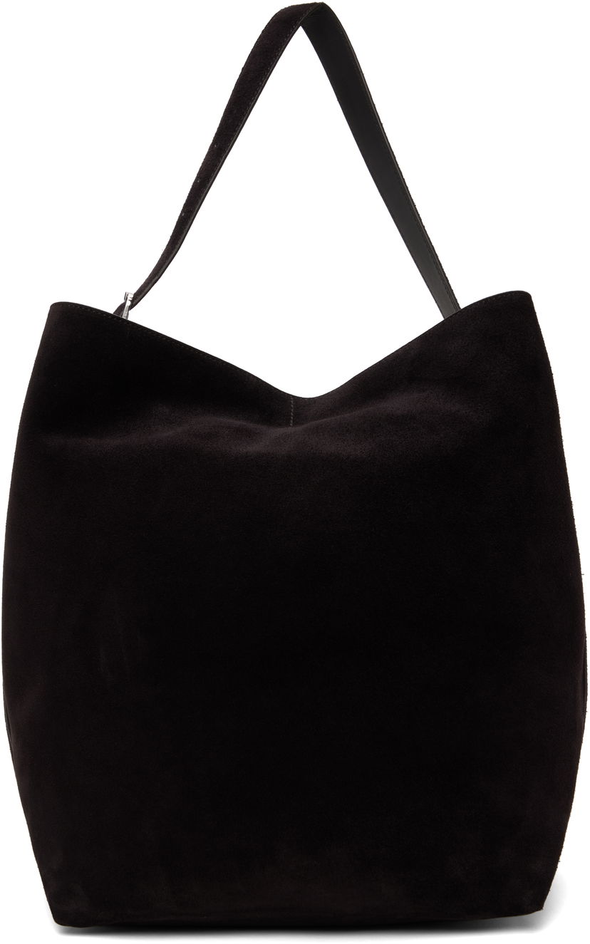 Tote bag TOTEME TOTEME Suede Tote Bag Crna | 234-WLGBG038-LE0004