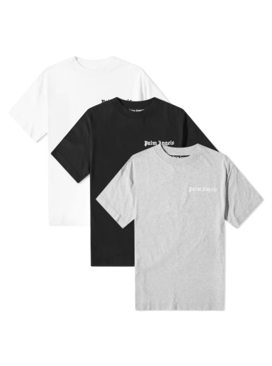 Majica kratkih rukava Palm Angels Logo Tee - 3 Pack Višebojno | PMAA070C99JER0018484