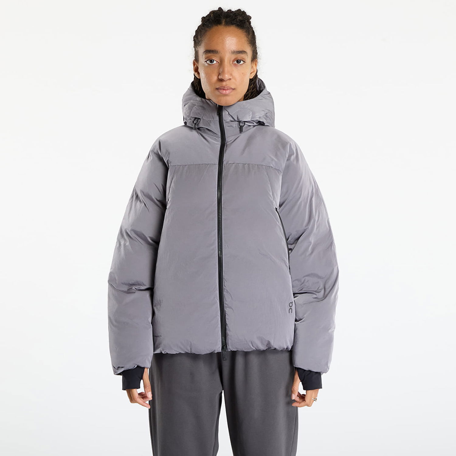 Pernata jakna On Running All-Day Puffer Jacket Siva | 1WF30480174 W, 0