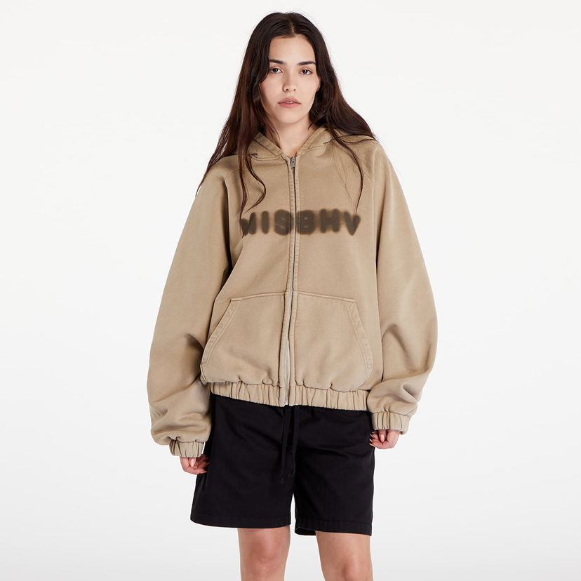 Dukserice MISBHV Vintage Beige Community Zipped Hoodie UNISEX Vintage Beige Bež | 241M216