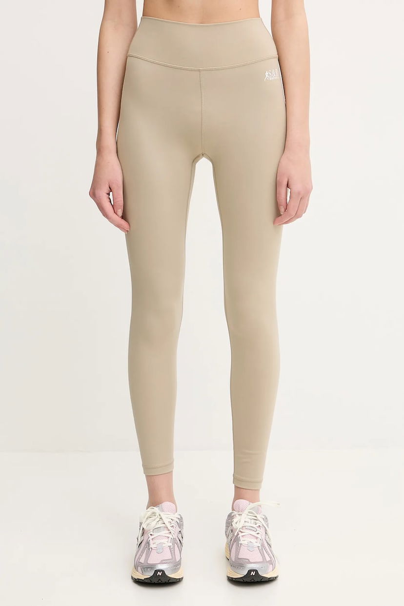 Tajice Sporty & Rich Sporty & Rich Sr Runner Leggings Bež | PA002622139GY15