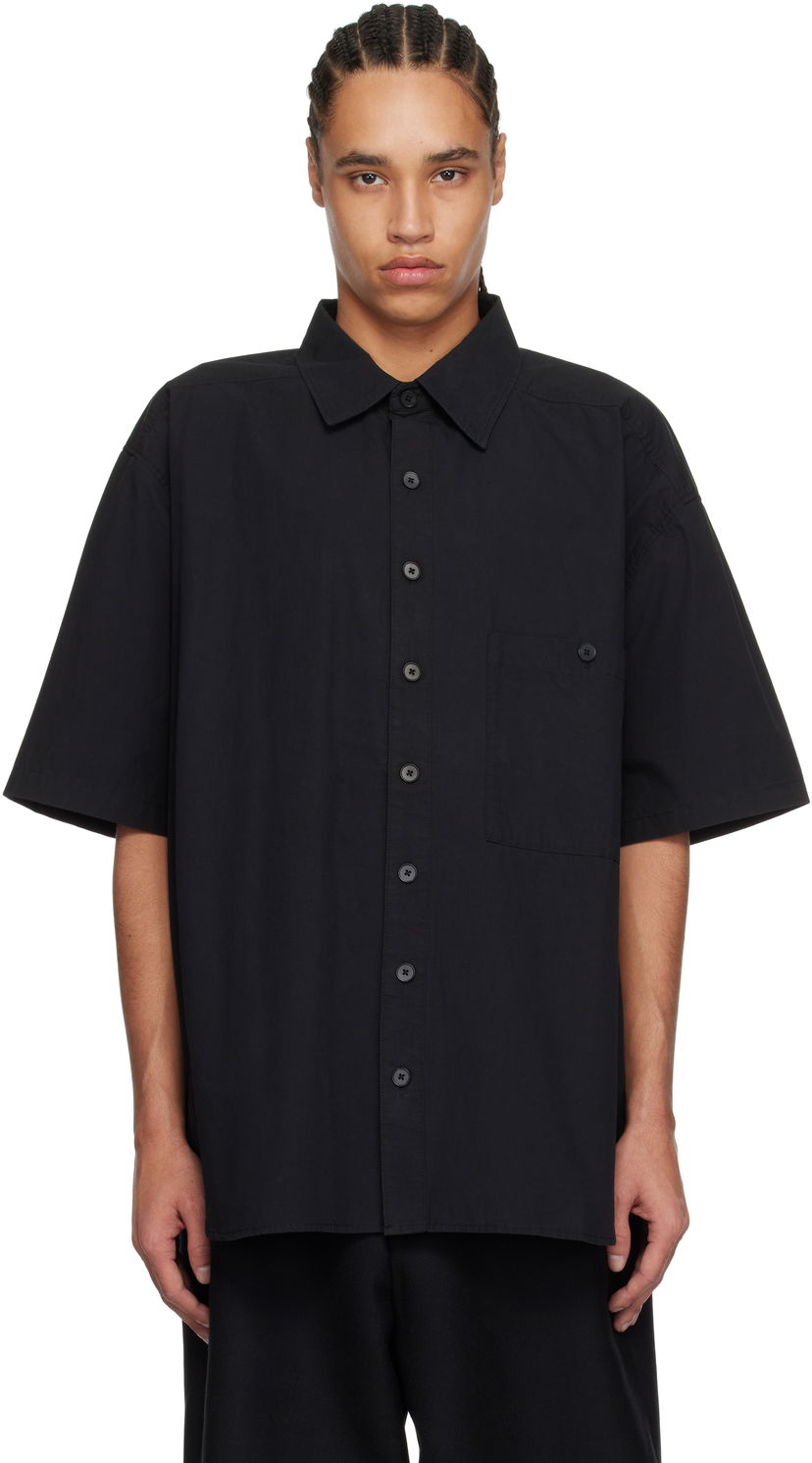 Košulja Entire Studios Entire Studios Duper Short Sleeve Shirt Crna | ESU-S25-2006-BL