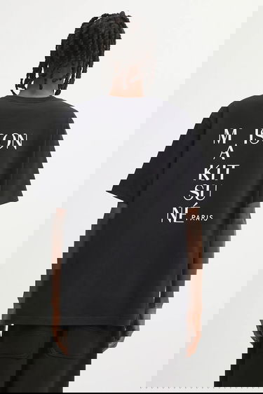 Majica kratkih rukava MAISON KITSUNÉ T-Shirt Crossword Comfort Crna | PM00112KJ7025, 0