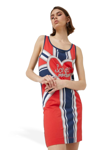 Haljina Moschino Cotton Dress Crvena | W.5.D31.01.M.3876