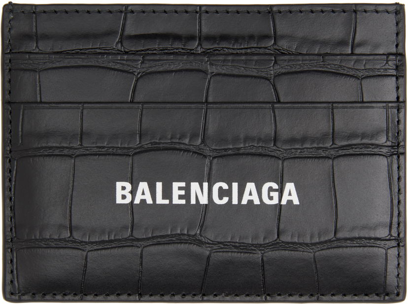 Novčanik Balenciaga Balenciaga Cash Card Holder Crna | 5943091ROP3