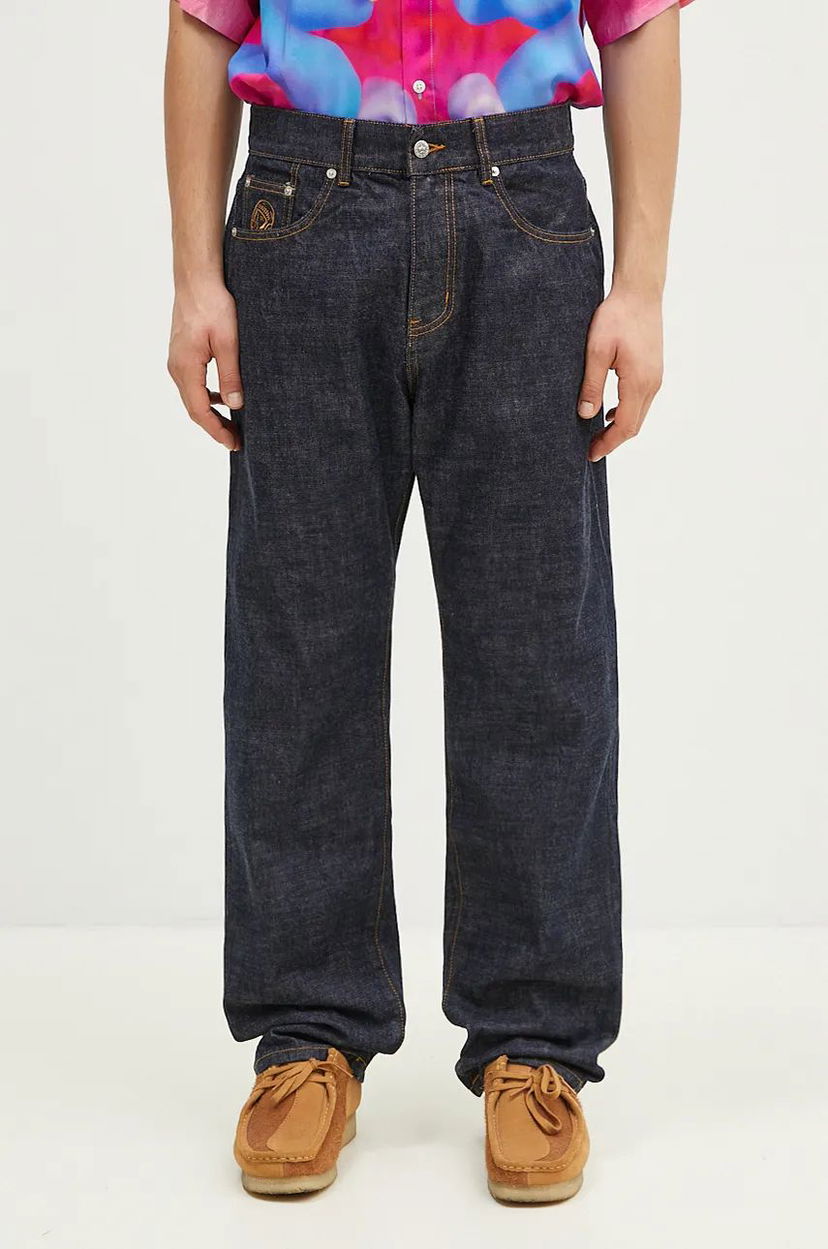 Jeans BILLIONAIRE BOYS CLUB Diamonds & Dollars Selvedge Denim Jeans Plava | B24316